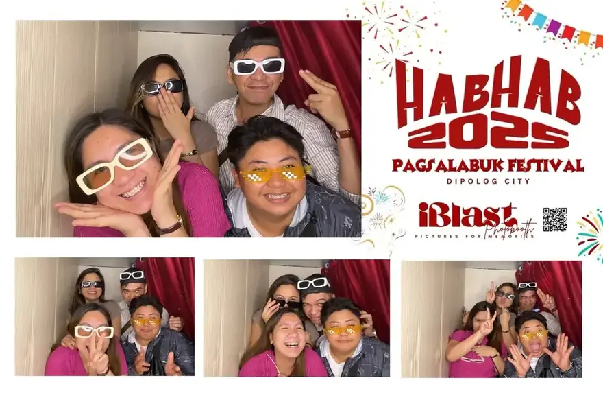 Festival photobooth layout for Habhab Pagsalabuk Festival 2025